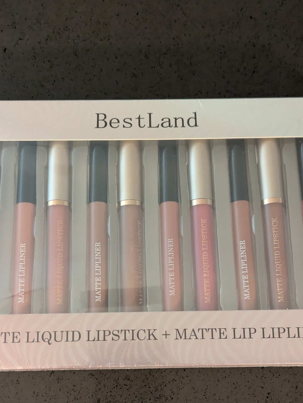 Matte Liquid Lipgloss Set - Nude Pink 10 Shades - Brand New In Plastic